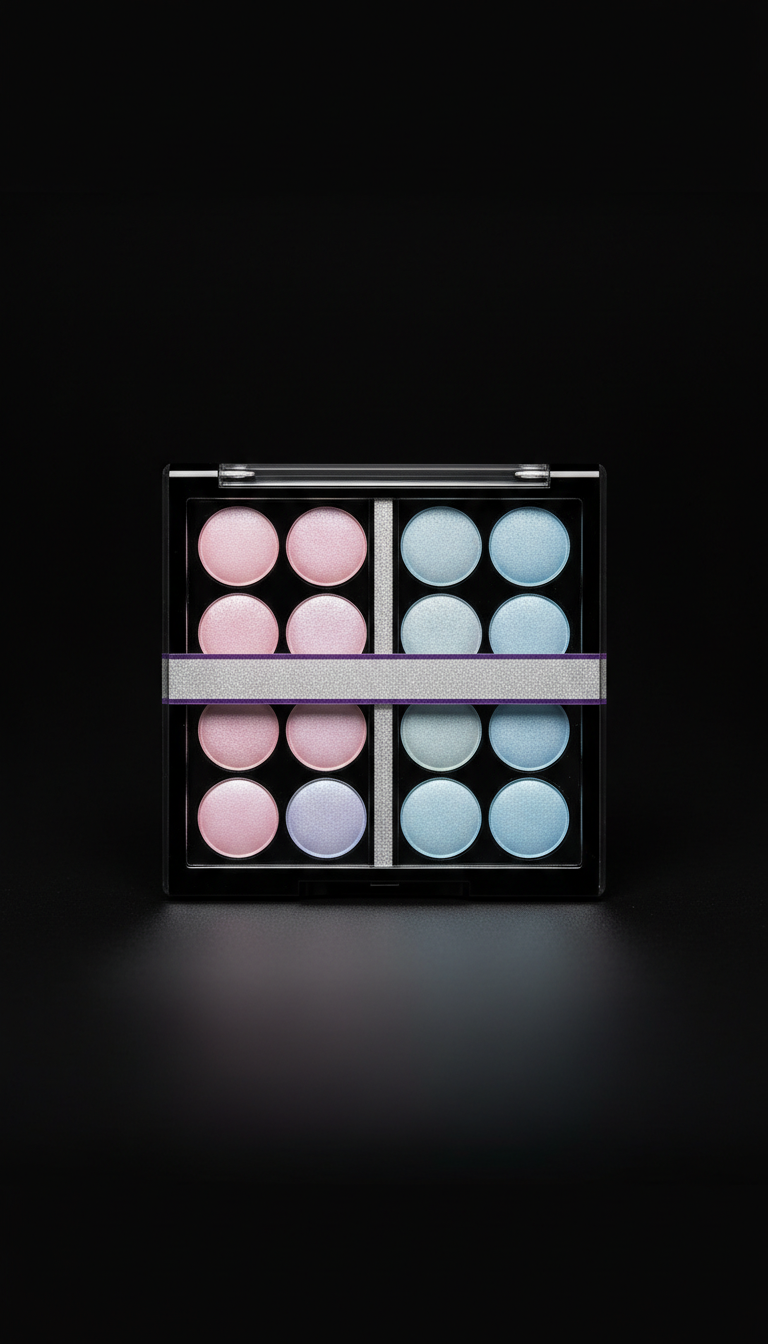 Vivid Eyeshadow Palette with Neon Mattes