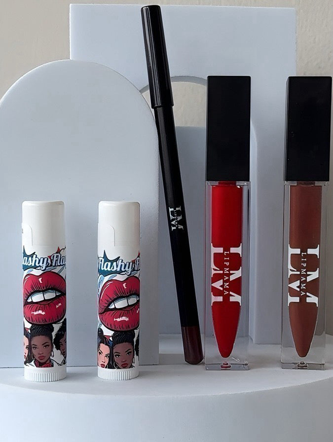 FLASHY 45 KIT *FULL KIT WITH CHOICE OF 2 LIP BALMS* *Pre-Sale*